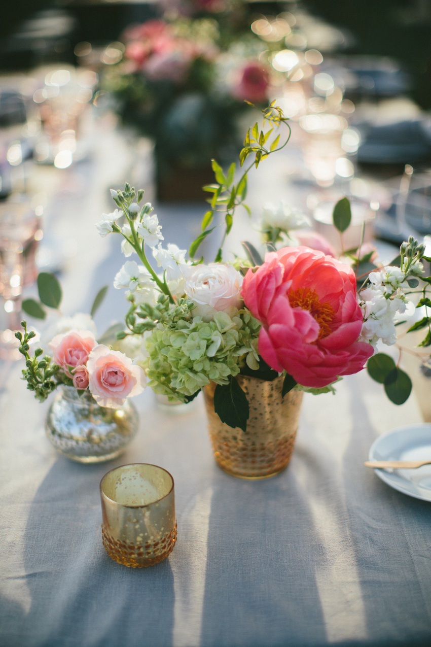 Romantic Rose Gold Garden Wedding RMBO Collective