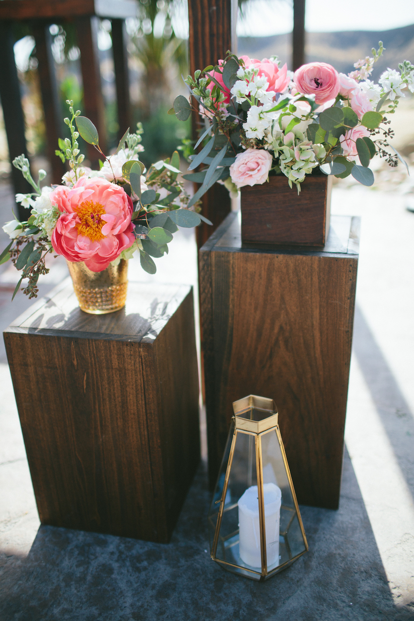 Romantic Rose Gold Garden Wedding RMBO Collective